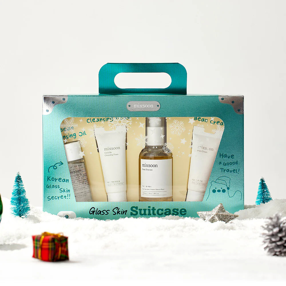 Glass Skin Suitcase (Oil, Foam, Essence, Cream) Mixsoon