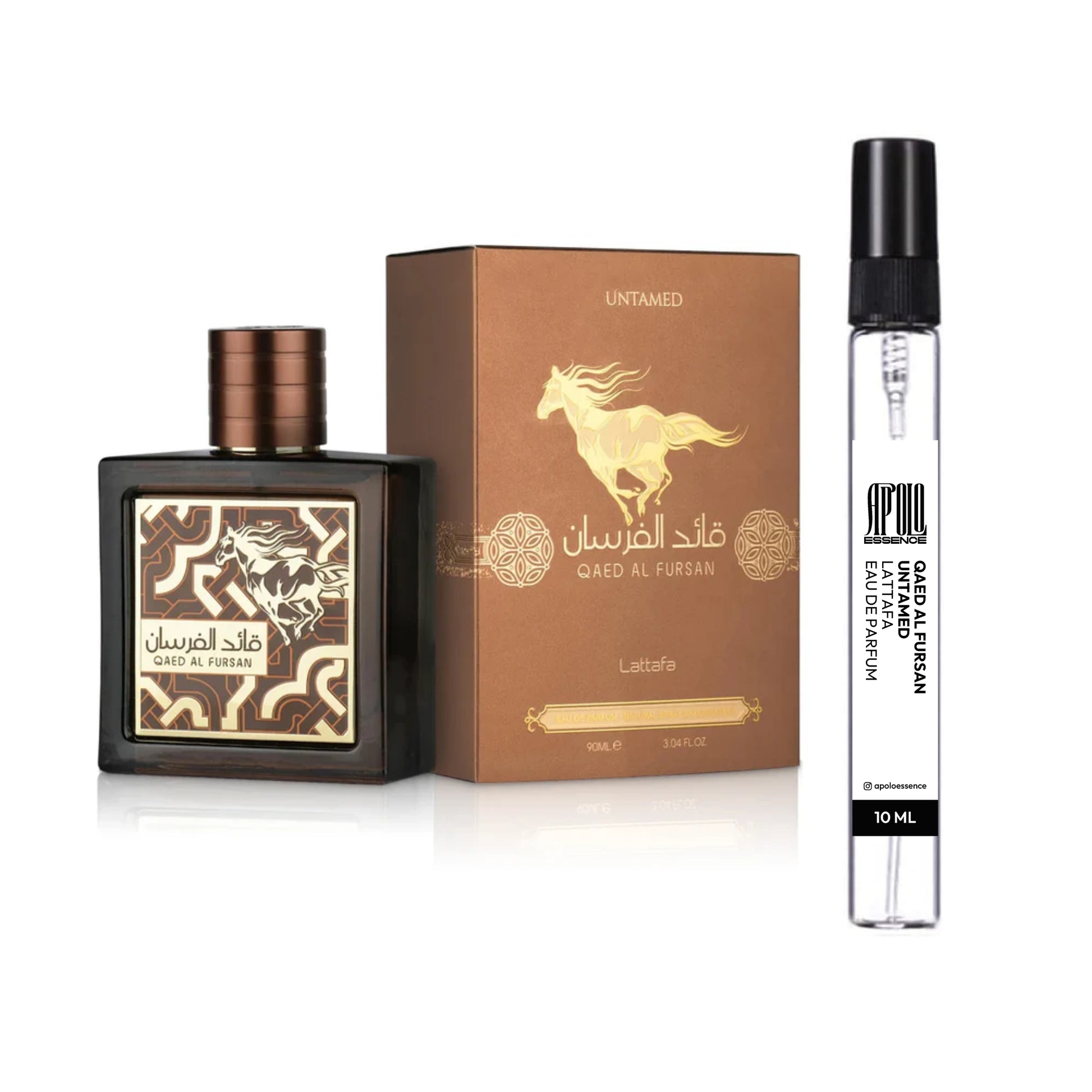 Decant Qaed Al Fursan Untamed 10ml