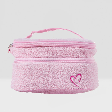 Cosmetiquero Vanity Bag Pink Teddy Beauty Creations
