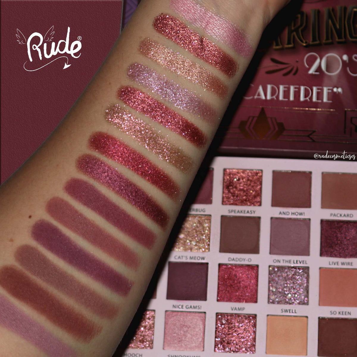 The Roaring 20’s Carefree Paleta de Sombras