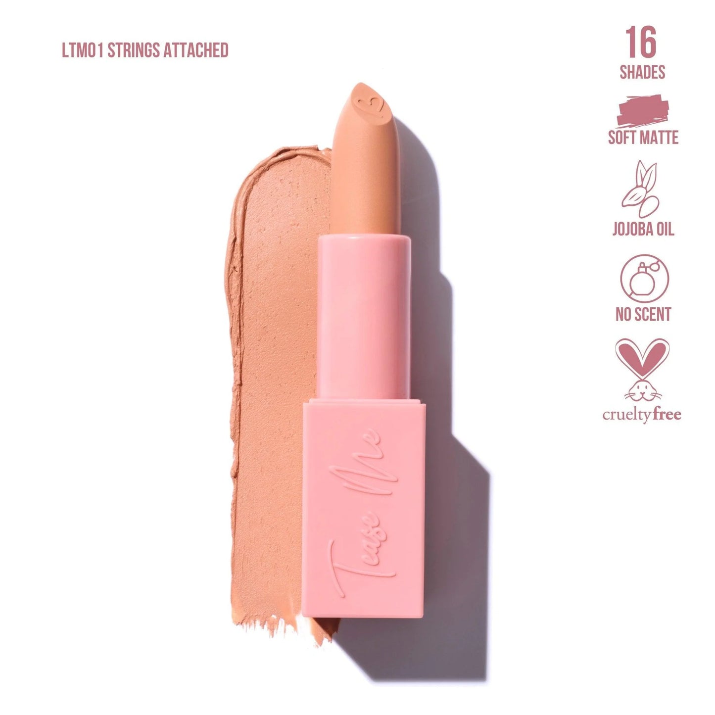 Tease Me Soft Matte Lipstick
