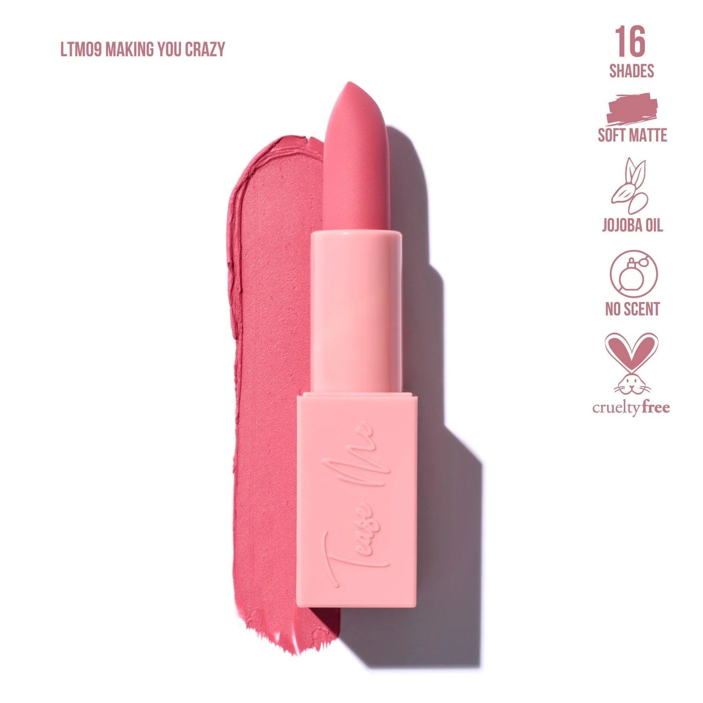 Tease Me Soft Matte Lipstick