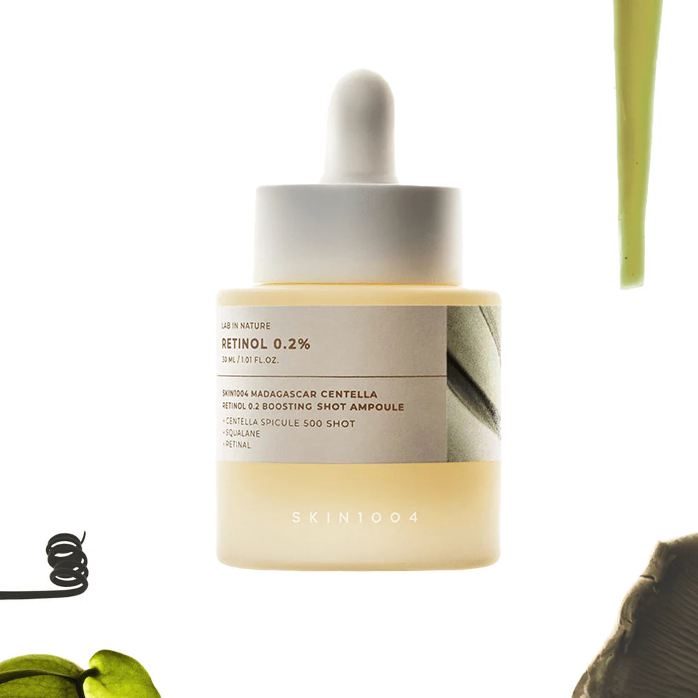 SKIN1004 Madagascar Centella Retinol 0.2% Retinal 0.05% Boosting Shot Ampoule