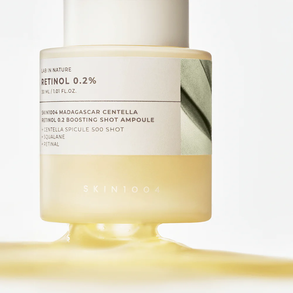 SKIN1004 Madagascar Centella Retinol 0.2% Retinal 0.05% Boosting Shot Ampoule