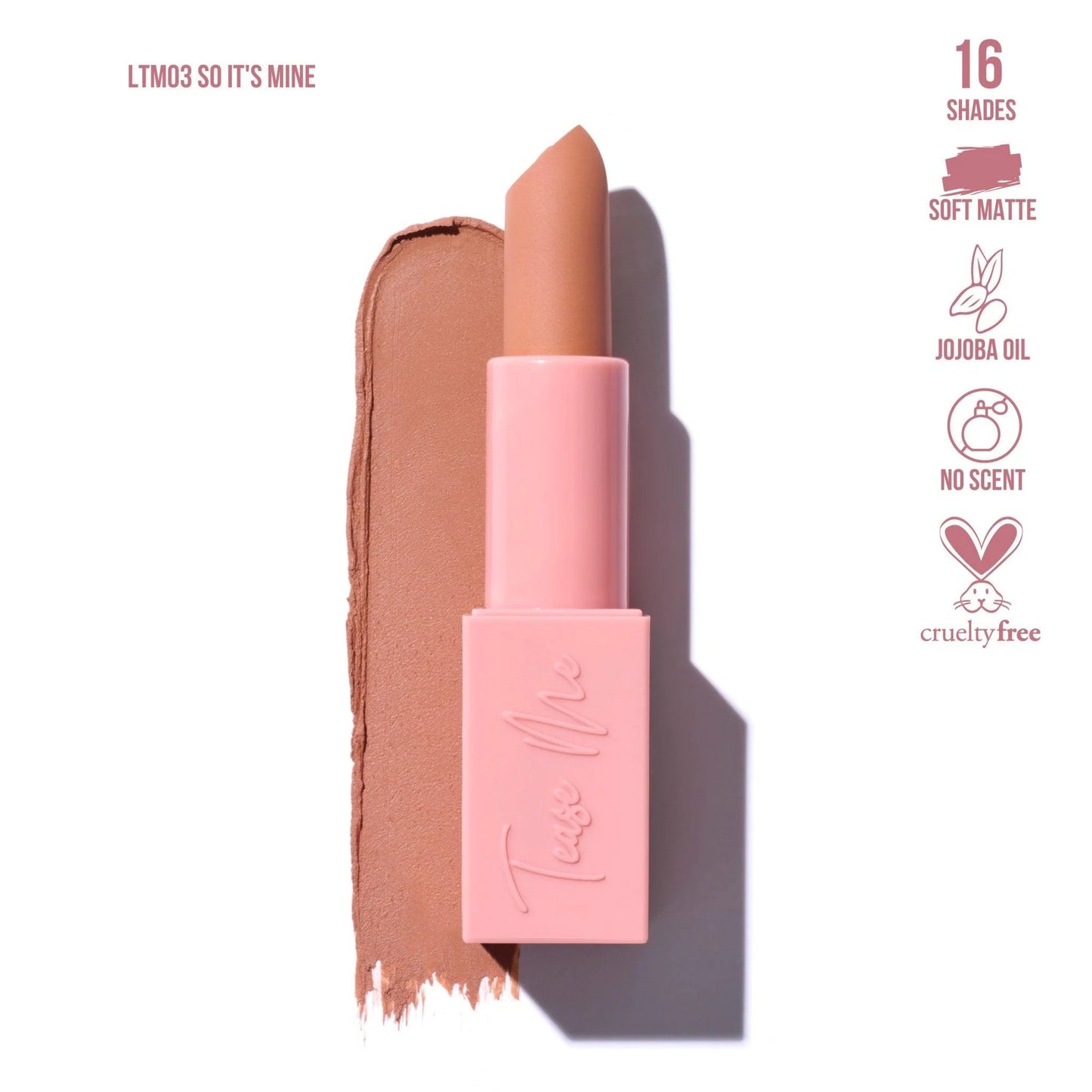 Tease Me Soft Matte Lipstick
