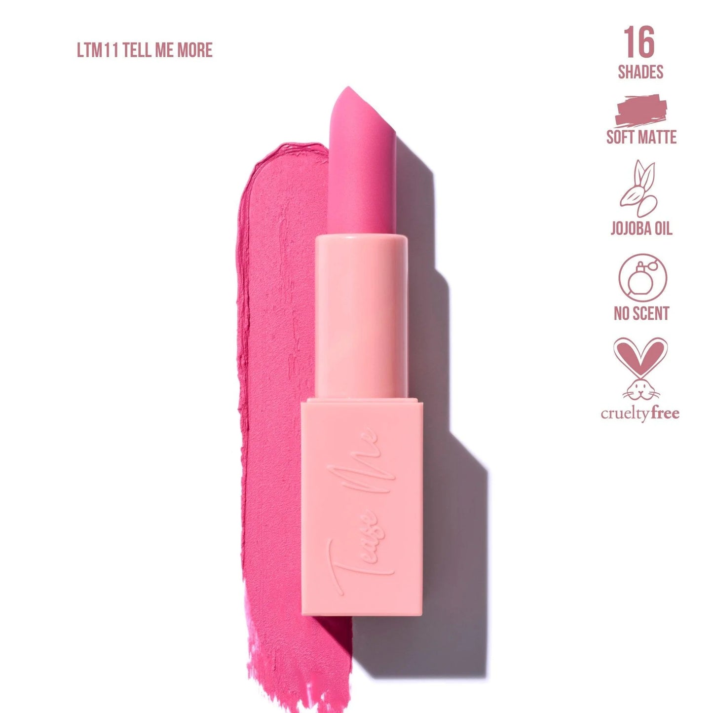 Tease Me Soft Matte Lipstick