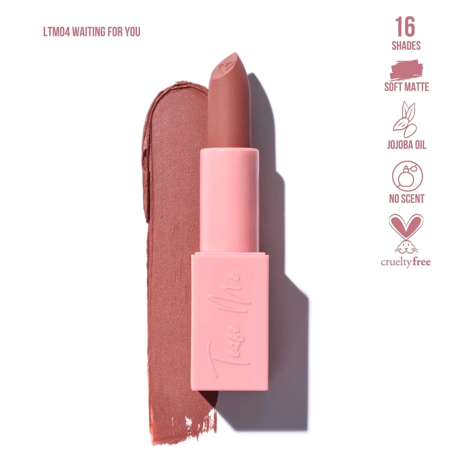 Tease Me Soft Matte Lipstick