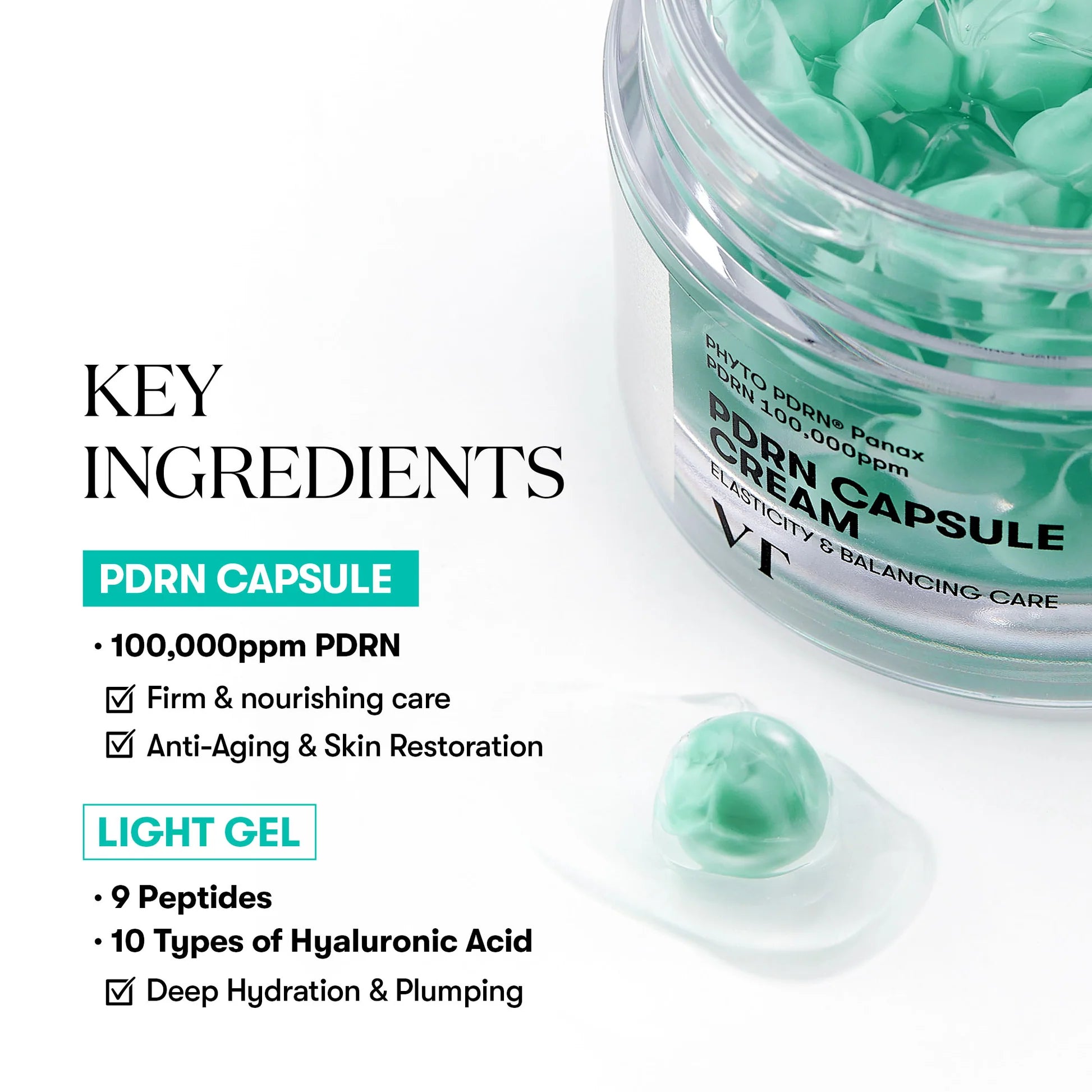 VT COSMETICS PDRN Capsule Cream 100