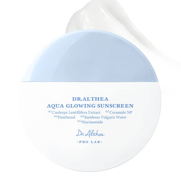 DR. ALTHEA Aqua Glowing Sunscreen SPF50 PA+++ Protector Solar