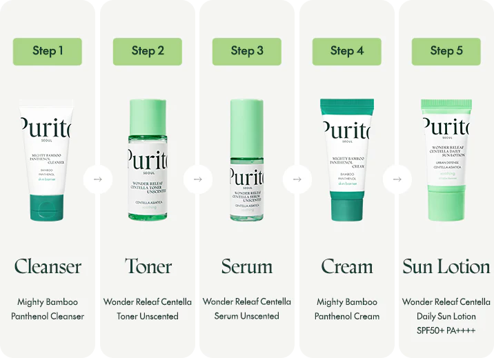 PURITO Seoul Best Kit Set de Minis