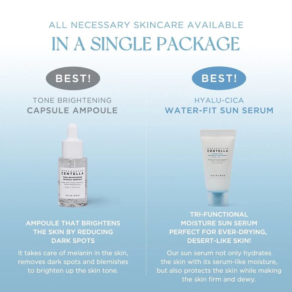 SKIN1004 Daily Essential Kit Rutina Antimanchas Travel Size