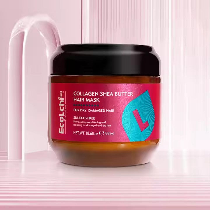 Collagen Shea Butter Hair Mask 550 ml (Fábrica de Karsell) Ecolchi