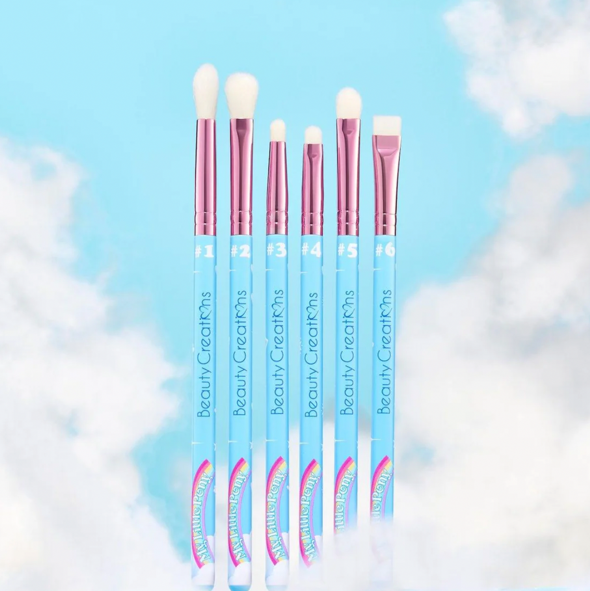 Rainbow Magic Set de Brochas de Ojos Beauty Creations x My Little Pony