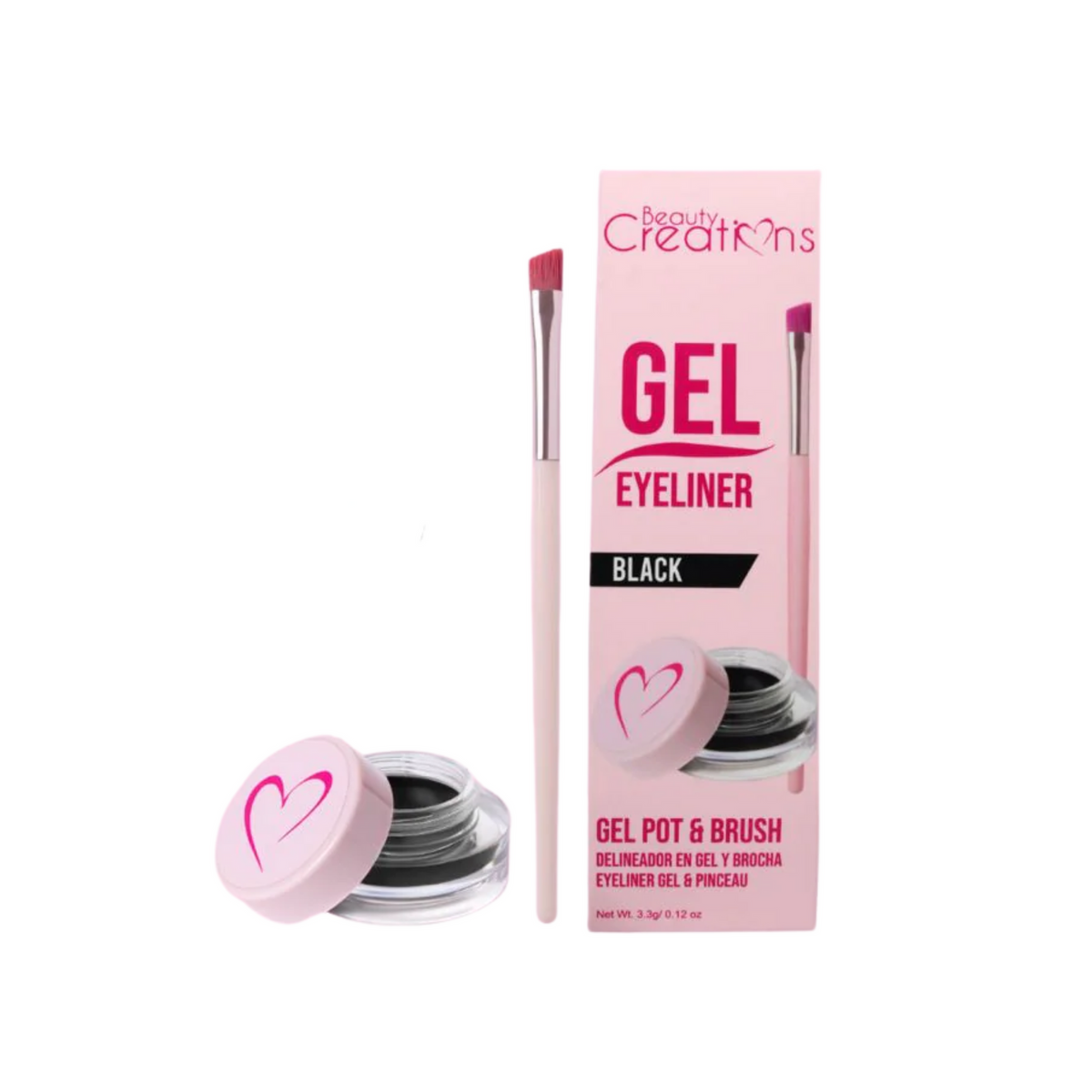 Gel Eyeliner Black Delineador de Ojos En Gel