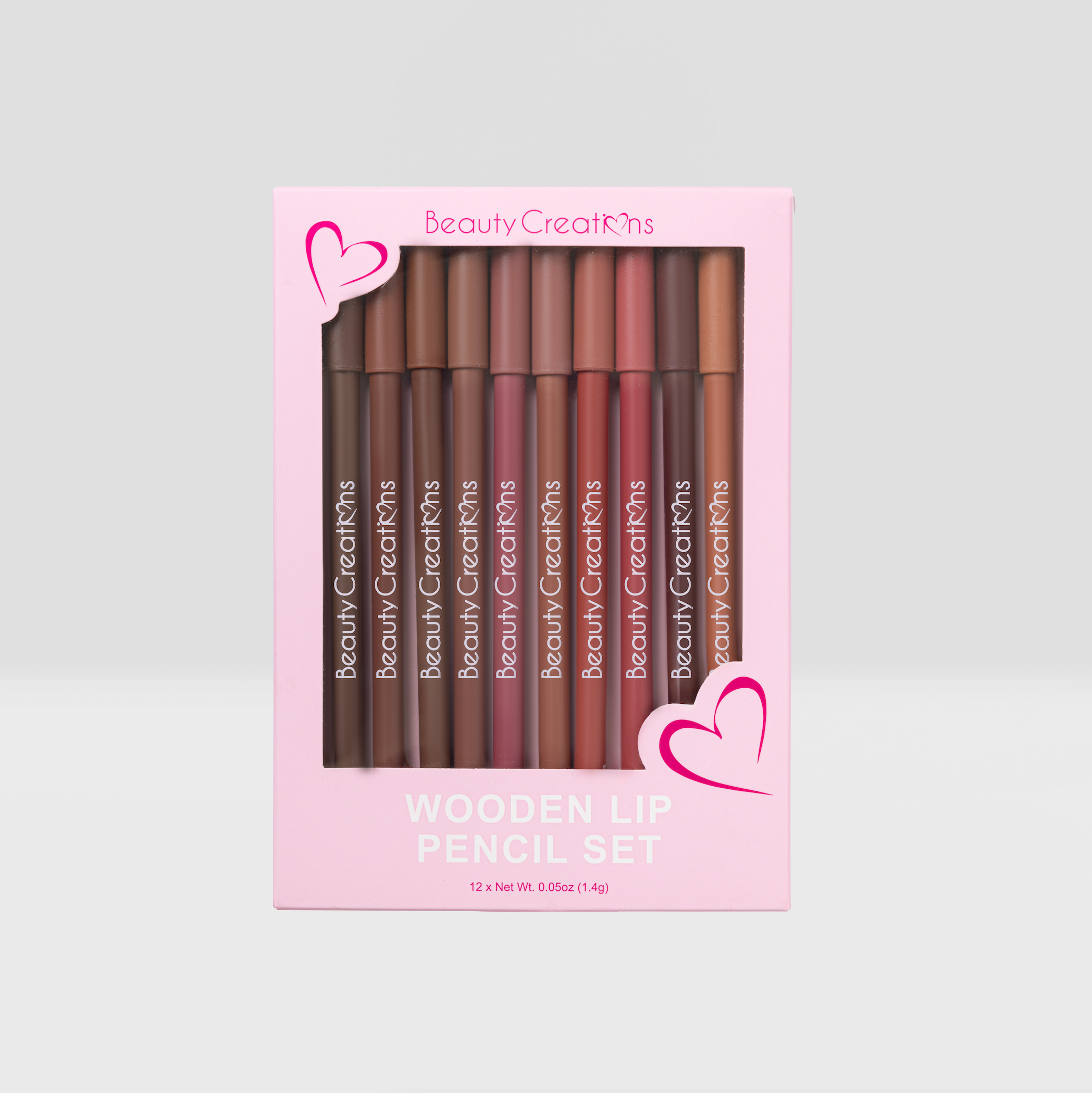 Wooden Lip Pencil Set Delineador de Labios