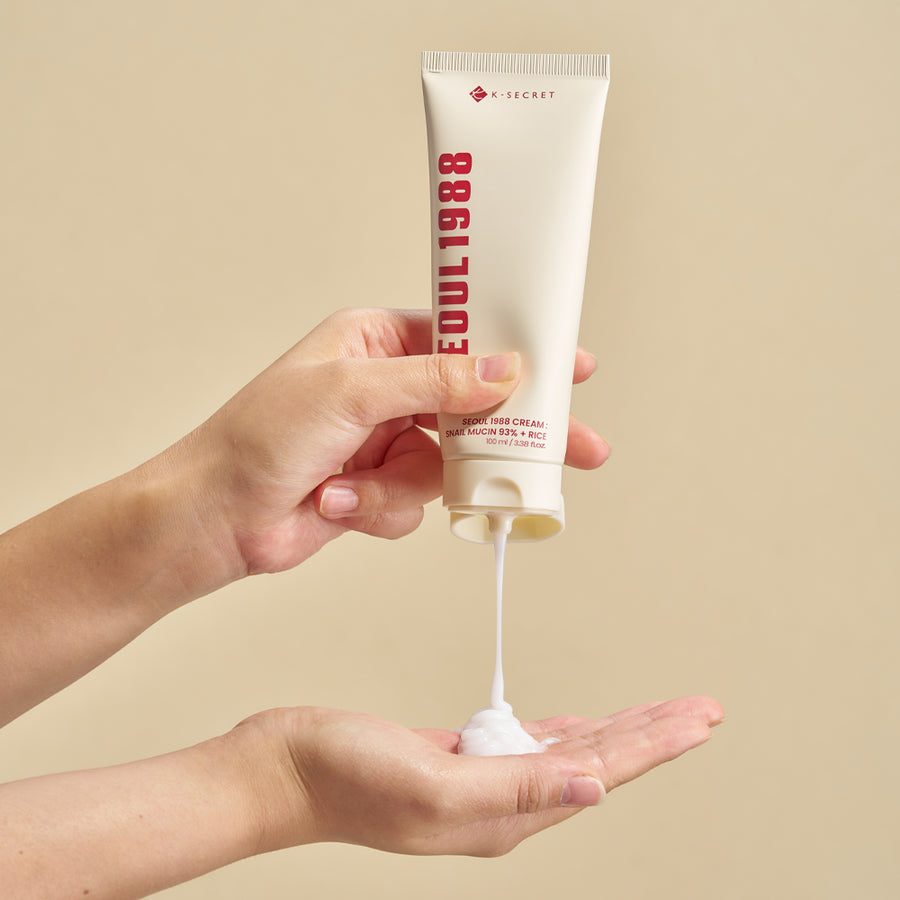 K-Secret SEOUL 1988 Cream Snail Mucin 93% + Rice