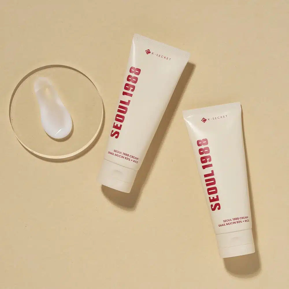 K-Secret SEOUL 1988 Cream Snail Mucin 93% + Rice