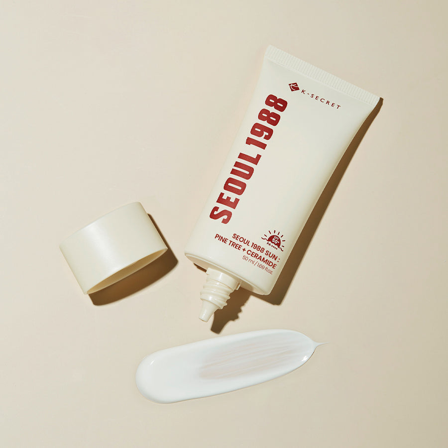 K-Secret SEOUL 1988 Sun 3 Pine Tree + Ceramide SPF50+ PA++++