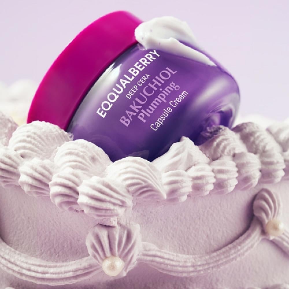 EQQUALBERRY Deep Cera Bakuchiol Plumping Capsule Cream