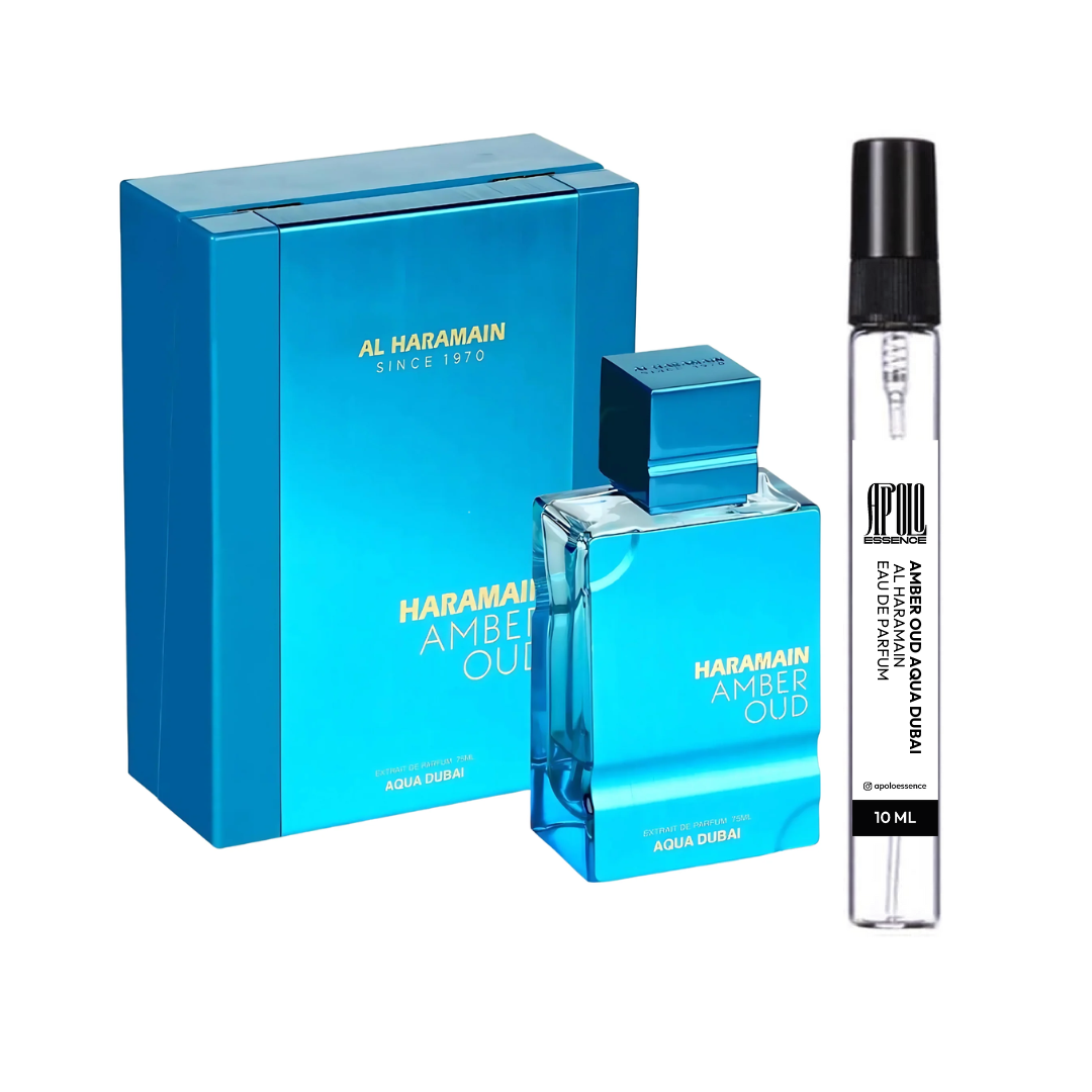 Decant Amber Oud Aqua Dubai Al Haramain 10 ml