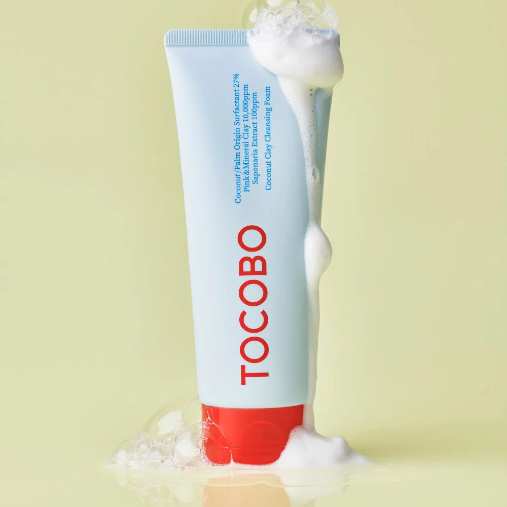 TOCOBO Coconut Clay Cleansing Foam Limpiador Espumoso
