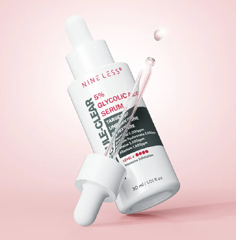 NINE LESS 5% Glycolic Acid Serum