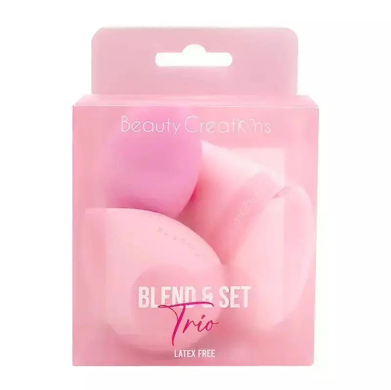 Blend & Set Trío Esponjas de Maquillaje