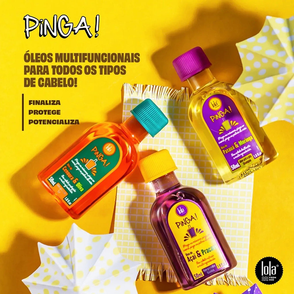 Pinga! Oleo de Cenoura & Oliva Lola Cosmetics