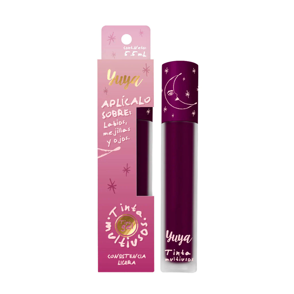Tinta Multiusos para Ojos, Mejillas y Labios