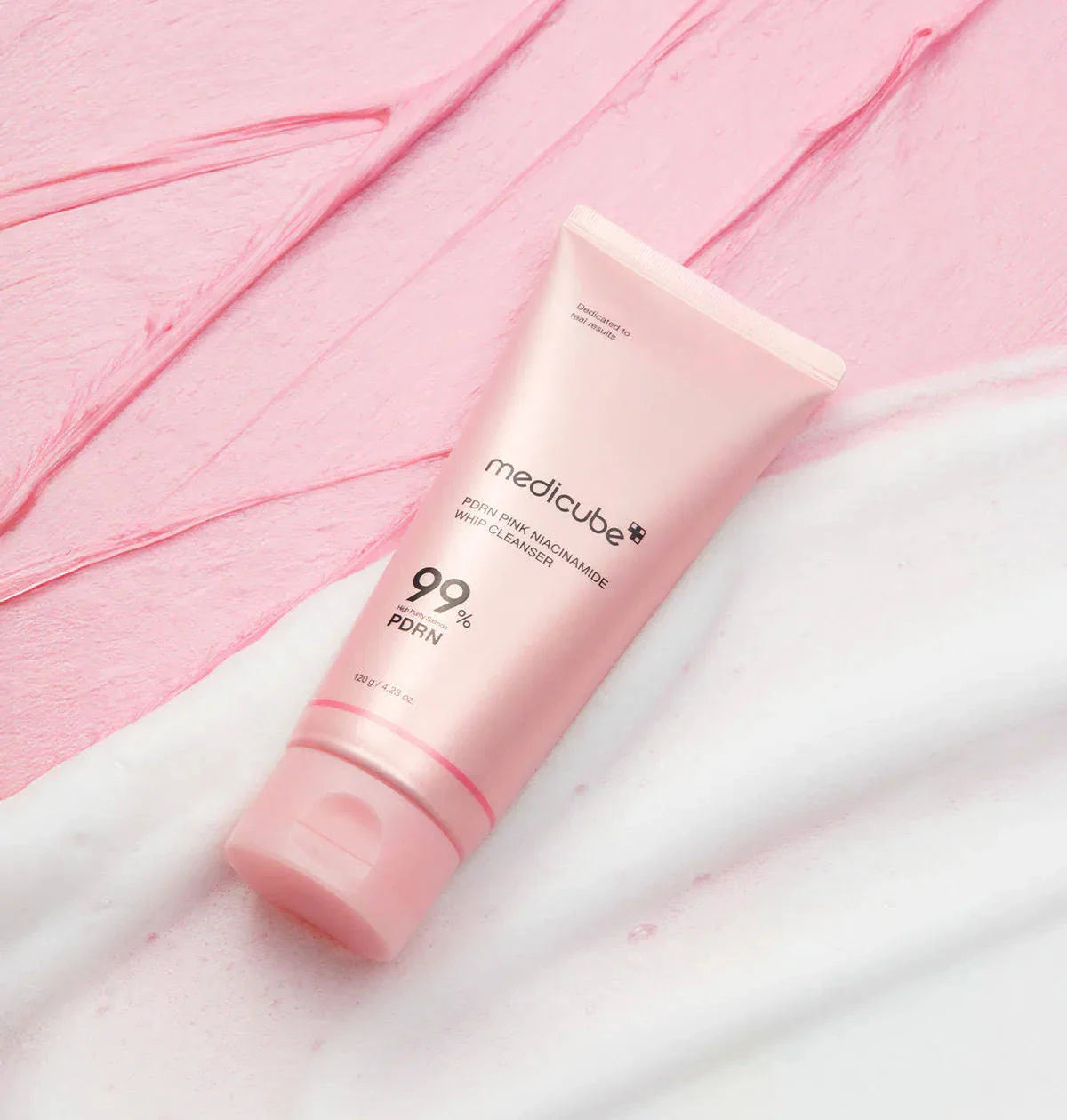 MEDICUBE PDRN Pink Niacinamide Whip Cleanser Limpiador